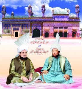 Sultan ul Faqr Sixth Hazrat Sakhi Sultan Mohammad Asgher Ali Rehmat ul Allah Alayh and Khadim Sultan ul Faqr Hazrat Sakhi Sultan Mohammad Najib ur Rehman Madzillah ul Aqdus